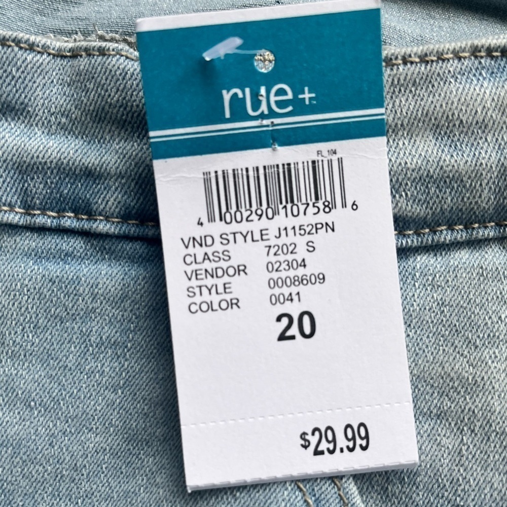 🇺🇸 Rue21 Mid-rise Ultimate Stretch Light Wash Ankle Jeans - Picture 5 of 10